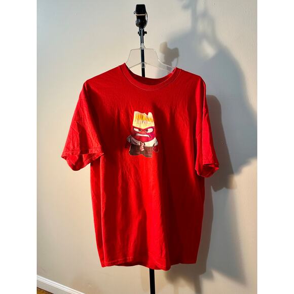 Inside Out Red Anger Tee - Adult Large - Picture 1 of 3